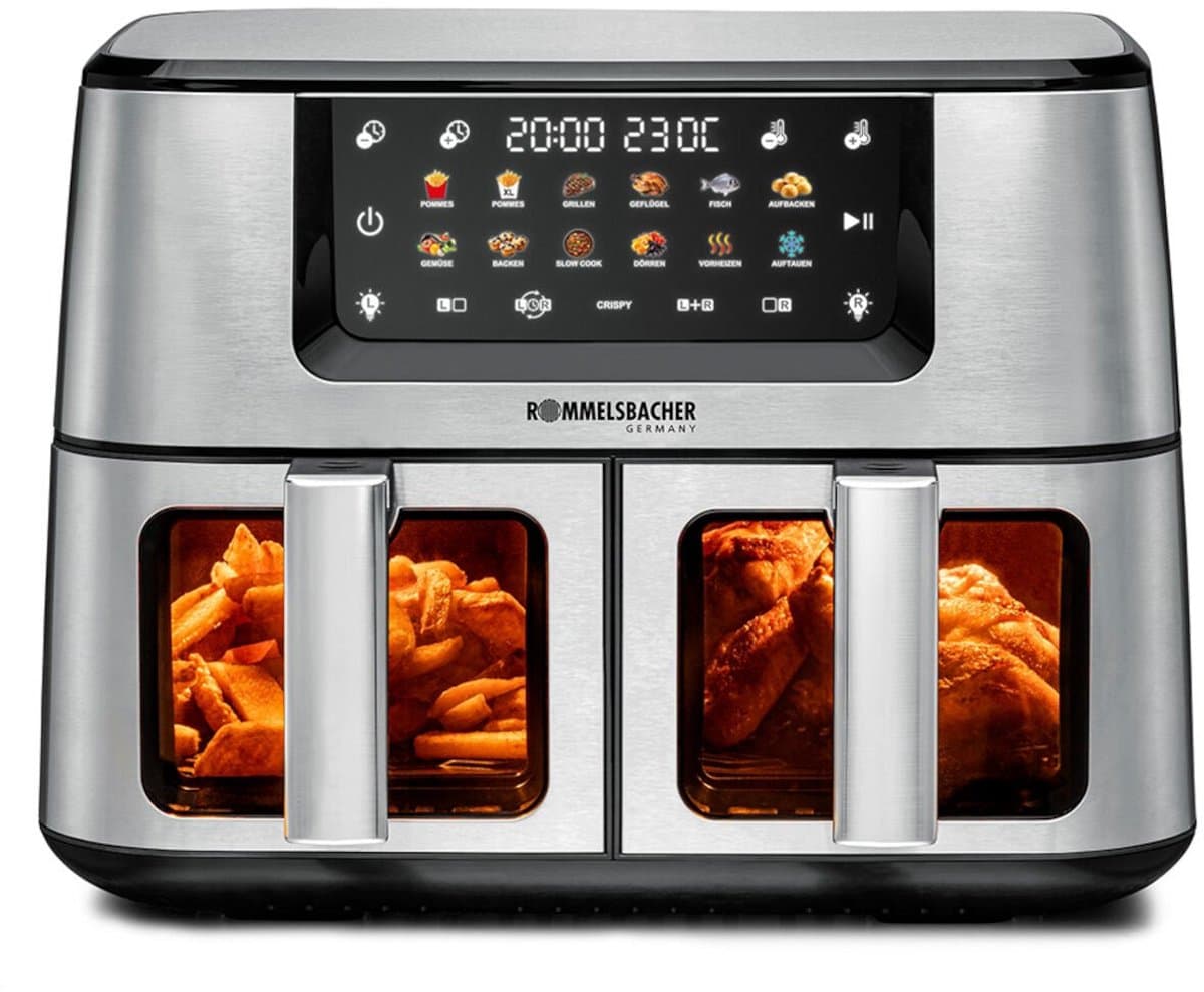 Rommelsbacher Double air fryer FRH 2650 — afbeelding 1