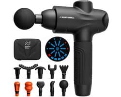 Northwall Massage Gun Prime SE - Massage Pistool Inclusief Koffer en 10 Opzetstukken - Krachtig en Draadloos Sport en Relax Massage Apparaat