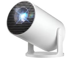 SP® Mini Beamer - Videoprojector - Kleine Mobiele Telefoonprojector - Wit - 10cm x 10cm x 17cm