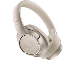Fresh 'n Rebel Clam Core 2 - Draadloze Bluetooth Koptelefoon met Microfoon - 70 uur Speeltijd - Rijk en helder geluid - Verbind 2 apparaten tegelijk - Personal Sound App - Bekabeld luisteren via USB-C (Silky Sand)