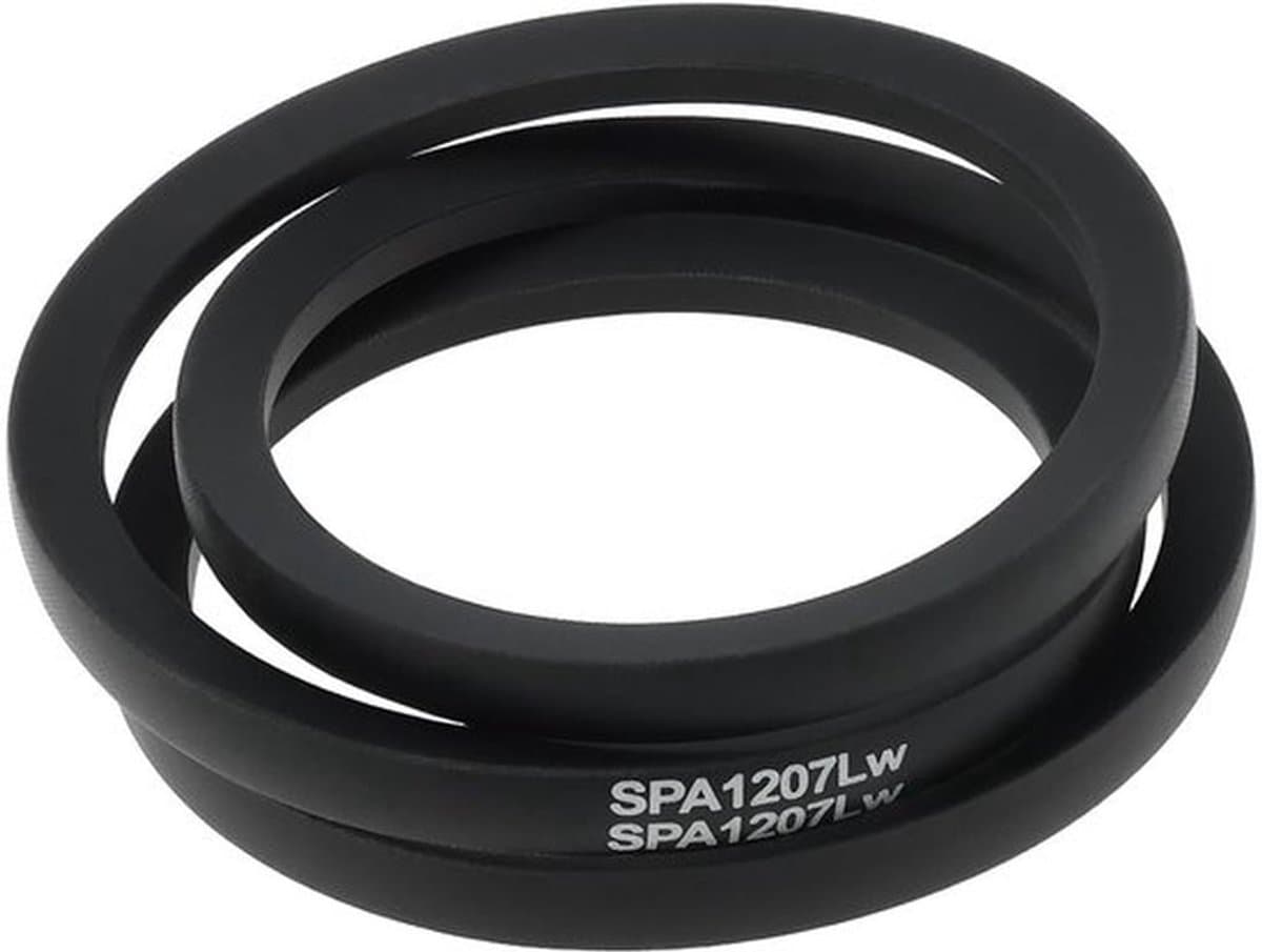 Aandrijfriem Perfecte Pasvorm - Buitenlengte 1225 mm - Binnenlengte 1162 mm - Rubber - Betrouwbare Prestaties - Soepele Werking - Grasmaaier Riem — afbeelding 1