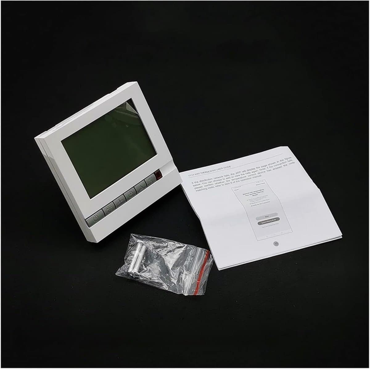 Slimme Thermostaatho - Verwarming Hub - Energie Besparen - WIFI Bediening - 3A - Licht Geel — afbeelding 1