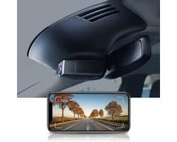 Dash Cam Compatibel met Volvo XC90, XC90 Recharge, XC90 Hybrid 2016-2022, 4K WiFi-video UHD 2160P, botsingsdetectie, eenvoudig te installeren, 64GB-kaart