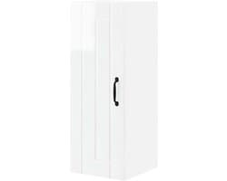 Vaatwasserpaneel Keukenkast - Keukenfront Paneel - Keuken Opfrissen - Hoogglans Wit - 30x31x80 cm - Wit