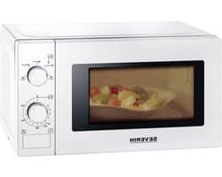 Magnetron - Oven Verwarming - Snel Eten Opwarmen - Roestvrij Staal Interieur - 20 Liter - Wit