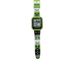 Minecraft Kinder Smartwatch - Digitale Horloge met Camera, Geluidsrecorder & Alarm - Officieel Licentieproduct