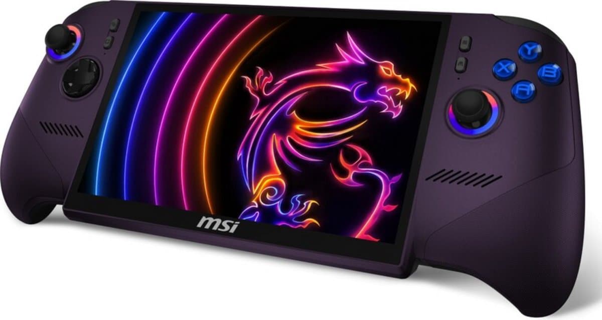 MSI Claw 8 EX AI+ CG3EM - Gaming Handheld - Void Purple Launch Pack-019NL — afbeelding 1