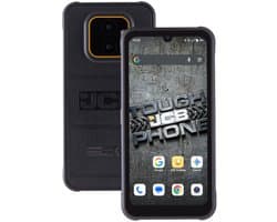 JCB Toughphone E50 - 128GB Black - 6 GB - 5G - NanoSIM + eSIM - 6.1" - 5000 mAh - USB Type-C - Android 16