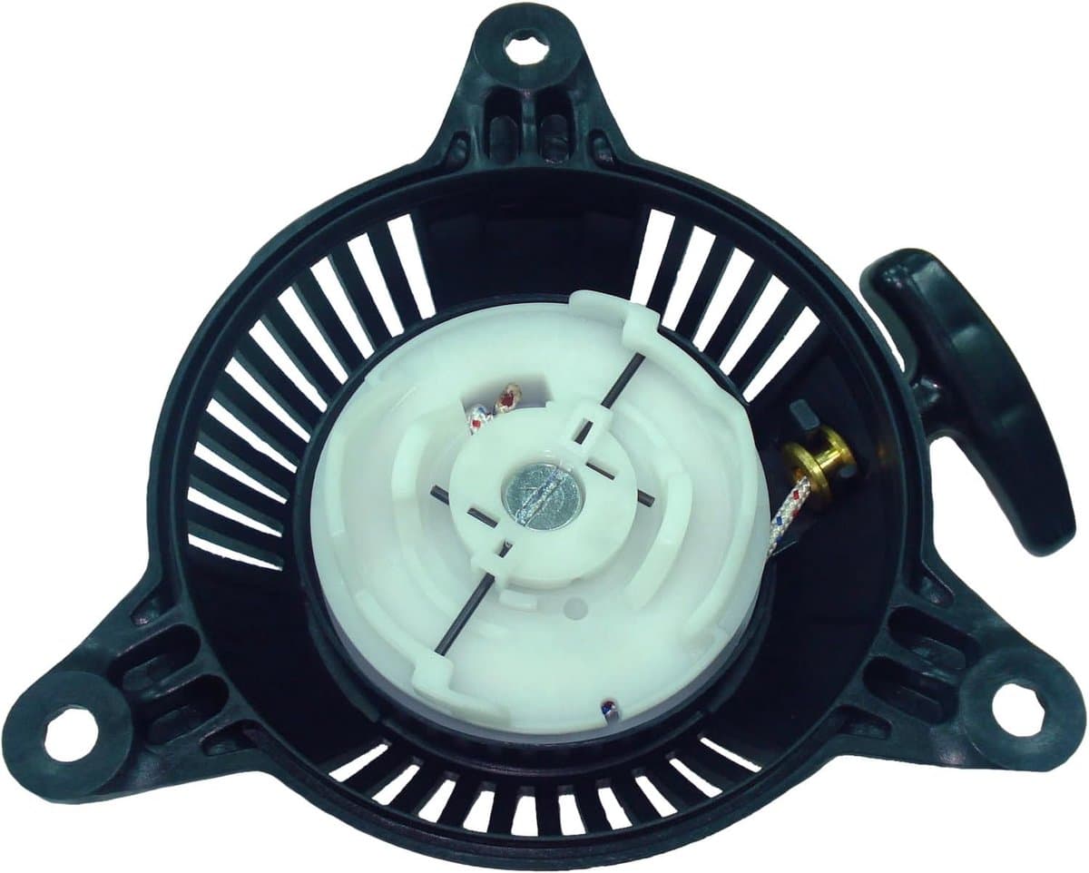 Startmotor - Starter onderdeel - Grasmaaier starten - Duurzame metaalconstructie - Standaard - Zilver — afbeelding 1