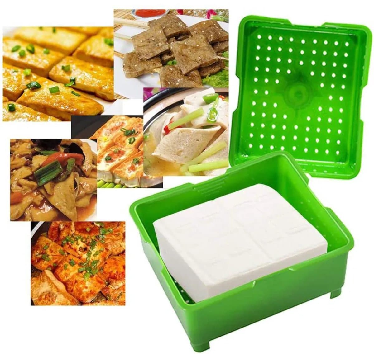 Tofu-persmachine – Een unieke en stijlvolle tofu-persmachine die uw tofu een frisse, nieuwe uitstraling geeft. — afbeelding 1
