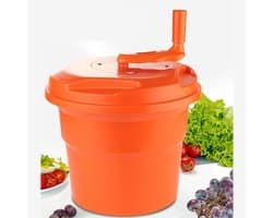 Salade Spinner - Groente Droger - Groenten Drogen - Handsfree Bediening - 10L - Wit