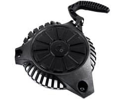 Vervang Handstarter - Trekstarter Grasmaaier - Motor Starten - Duurzaam Metaal - 163 mm Diameter - Zwart