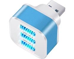 USB Hub - USB Verdeler - Data Overzetten - 3 Poorten - Compact Formaat - Blauw
