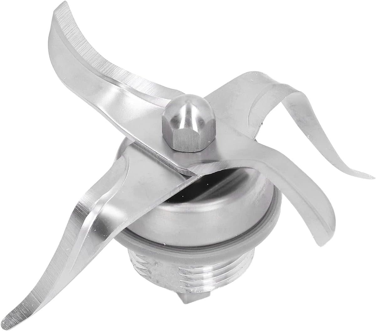 SnelShoppen - Mixing Knife RVS Mes met 3 Ringen en Afsluiting voor Voedselprocessor Thermomix 3300 Vervangaccessoire — afbeelding 1