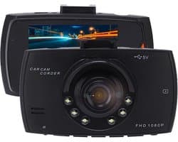 Full HD Dash Cam - Zwart - Autorecorder met 170 Graden Groothoek - Voor Veilig Rijden en Parkeren