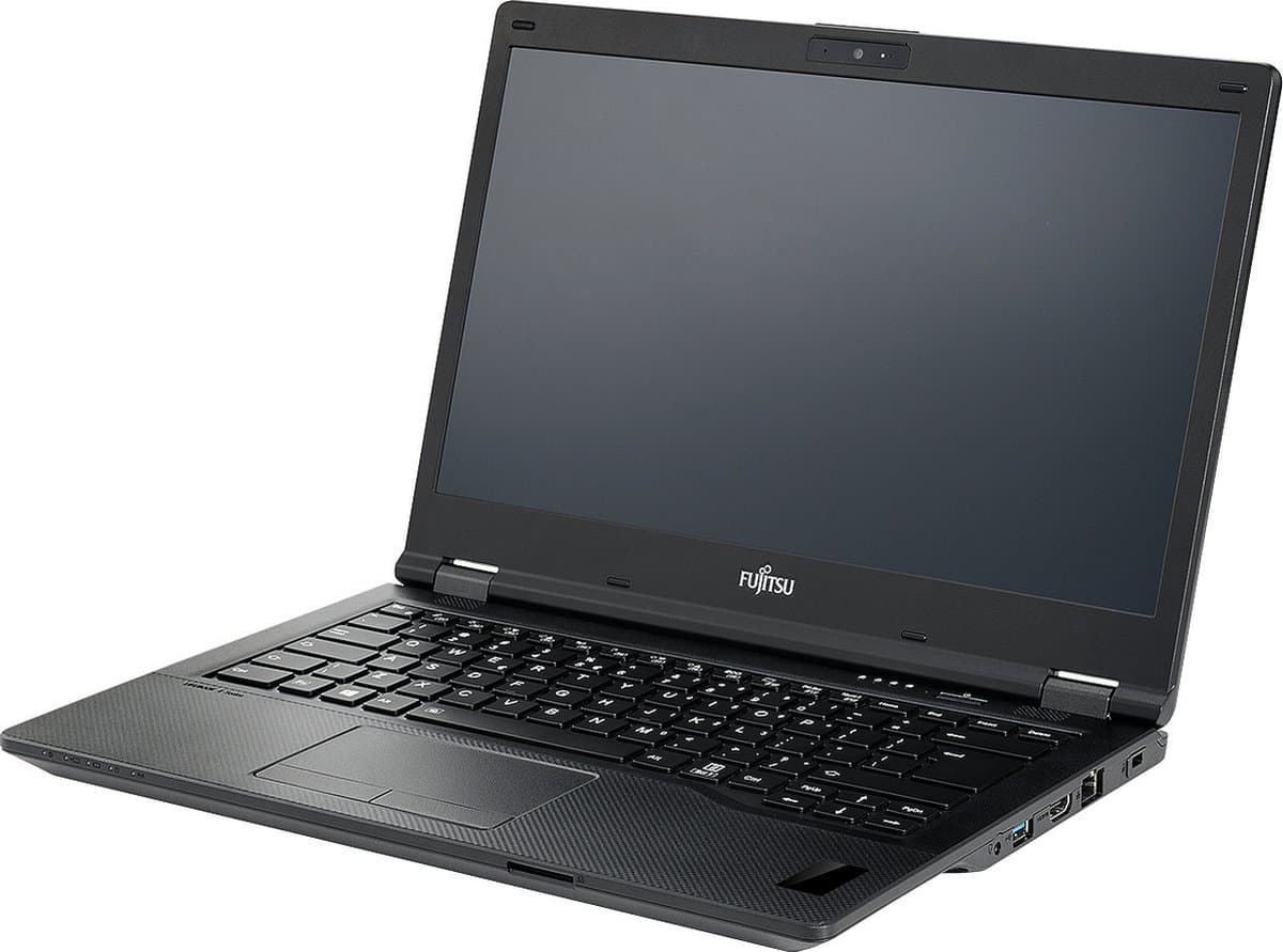 Fujitsu LIFEBOOK E549 Intel® Core™ i5 i5-8265U Laptop 35,6 cm (14") Full HD 8 GB DDR4-SDRAM 256 GB SSD Wi-Fi 5 (802.11ac) Windows 10 Pro Scandinavisch Zwart — afbeelding 1