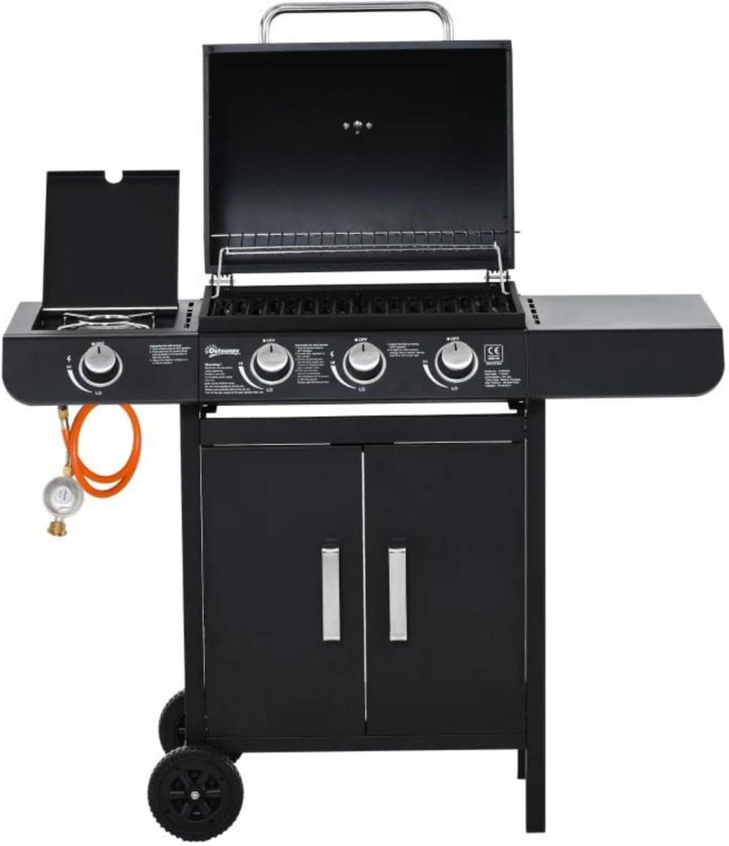 Gas bbq - bbq - Barbecue - Grill apparaat - Grill - Camping - 110 x 50 x 100 cm — afbeelding 1