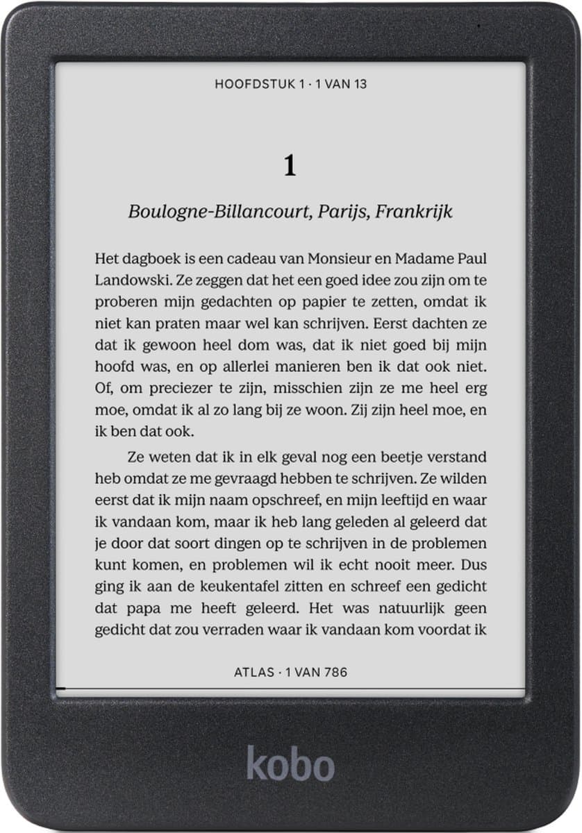 Kobo Clara BW Zwart — afbeelding 1
