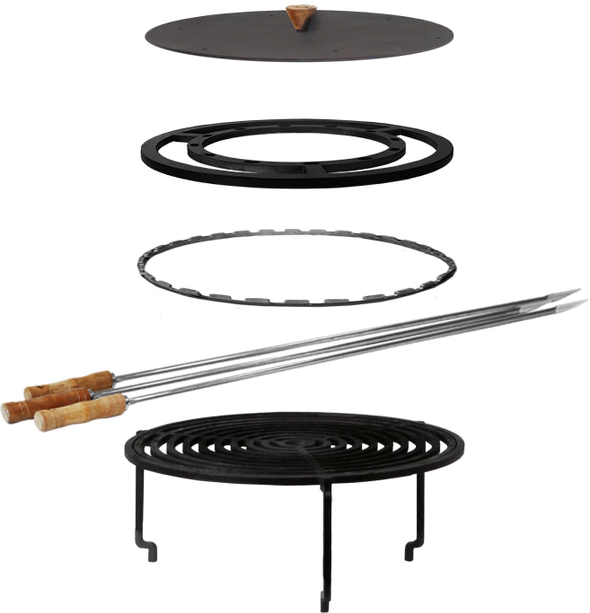 OFYR XL Grill Accessories Set Pro 6-delig — afbeelding 1