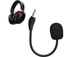 kwmobile microfoon voor gaming headset - geschikt voor Kingston HyperX Cloud III - 10 cm - In zwart