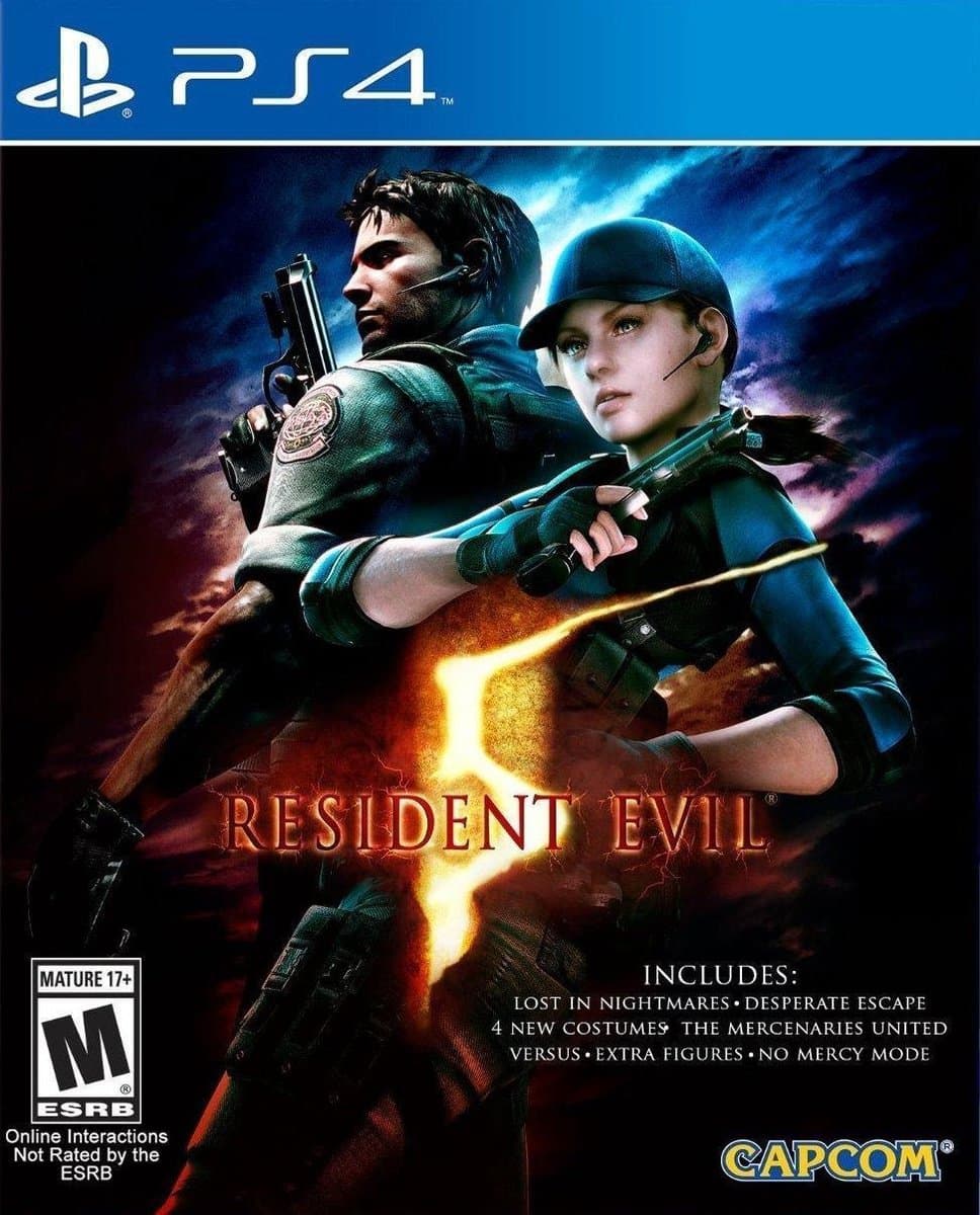 Resident Evil 5 - Remastered - PS4 (US) — afbeelding 1