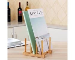 Massief hout schotel DRIP rack Plaathouder maat: 14x12x10cm