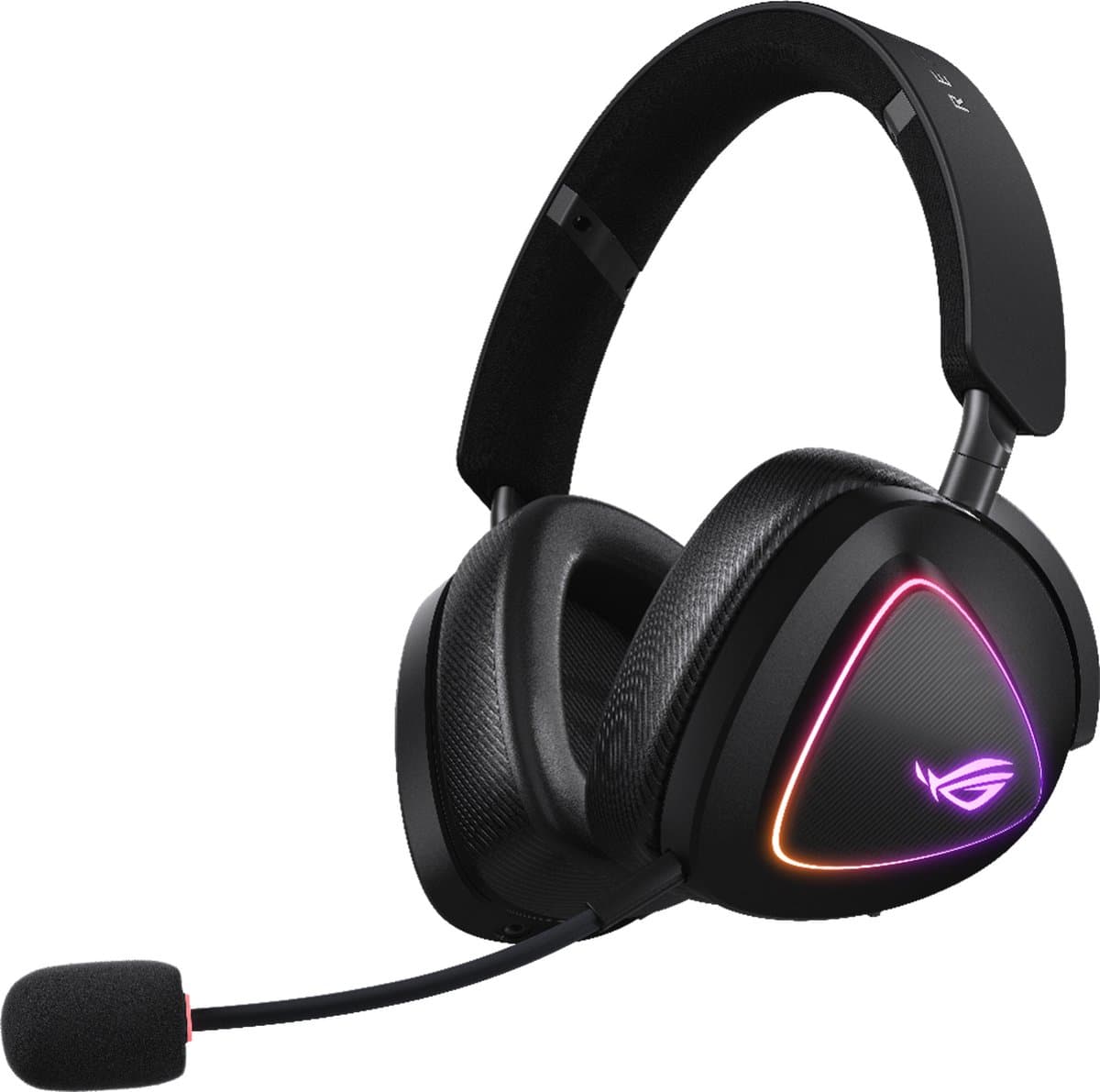 ASUS A701 ROG Delta II - Gaming Headset - Bedraad/Draadloos - USB Type-C - Bluetooth - 2.4 GHz - Zwart — afbeelding 1