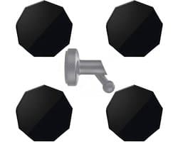 Dailygoods - Reserve Magneetstukken voor Garmin Dashcam Houder, Set van 4