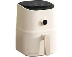 Luchtfriteuse - Friteuse - Gezond Koken - 360° Hete Lucht - 35 Liter - Beige