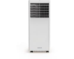 CREATE - Mobiele airco 3-in-1 5000 BTU met ontvochtiger 27 L/dag - Wit - Met afvoerset voor schuifraam - SILKAIR 5000