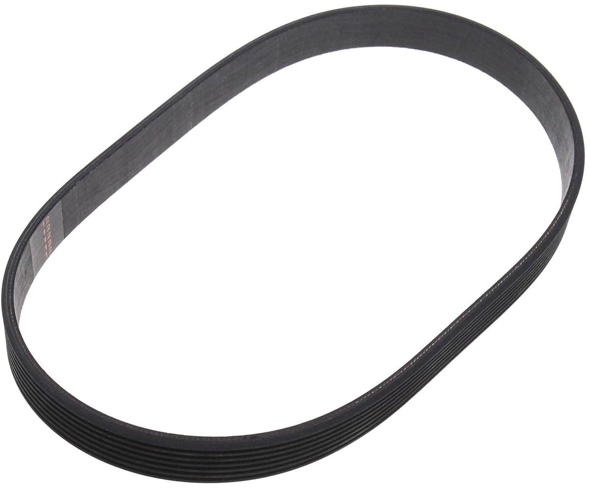LAUZY- Distributieriem 490mm - Aandrijfriem - Rubber - Sluitlus - 16mm Breedte - Compatibel met QUALCAST Maaiers — afbeelding 1