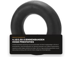 Dailygoods- Binnenband 4.10/3.50-5 - Hoge prestaties - Veilig rijden - Binnenband voor trolleys - Binnenband voor grasmaaiers - Duurzaam materiaal - Buitenband