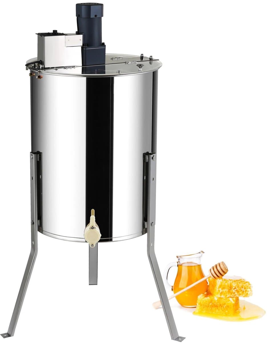 DIMICO - Bijenteelt Machine - Imker Apparatuur - Honingtrekker - Honingmachine - 140W - Honing Centrifuge - 4/8 Frames - — afbeelding 1