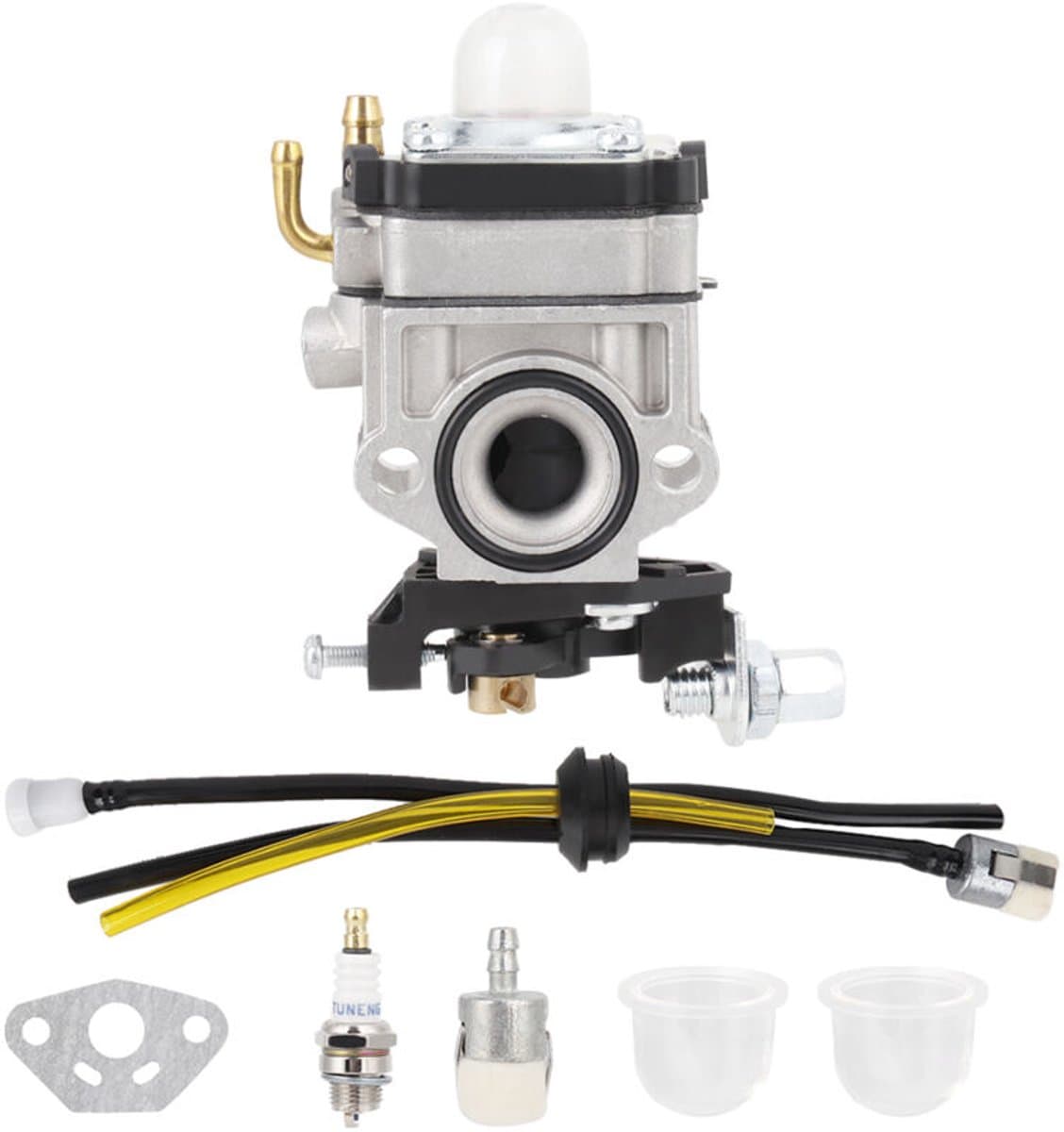 Carburateurrevisieset geschikt voor TANAKA TBC-2510 grasmaaier, vervangingsonderdeelnummer carburateur: 4554728090 — afbeelding 1