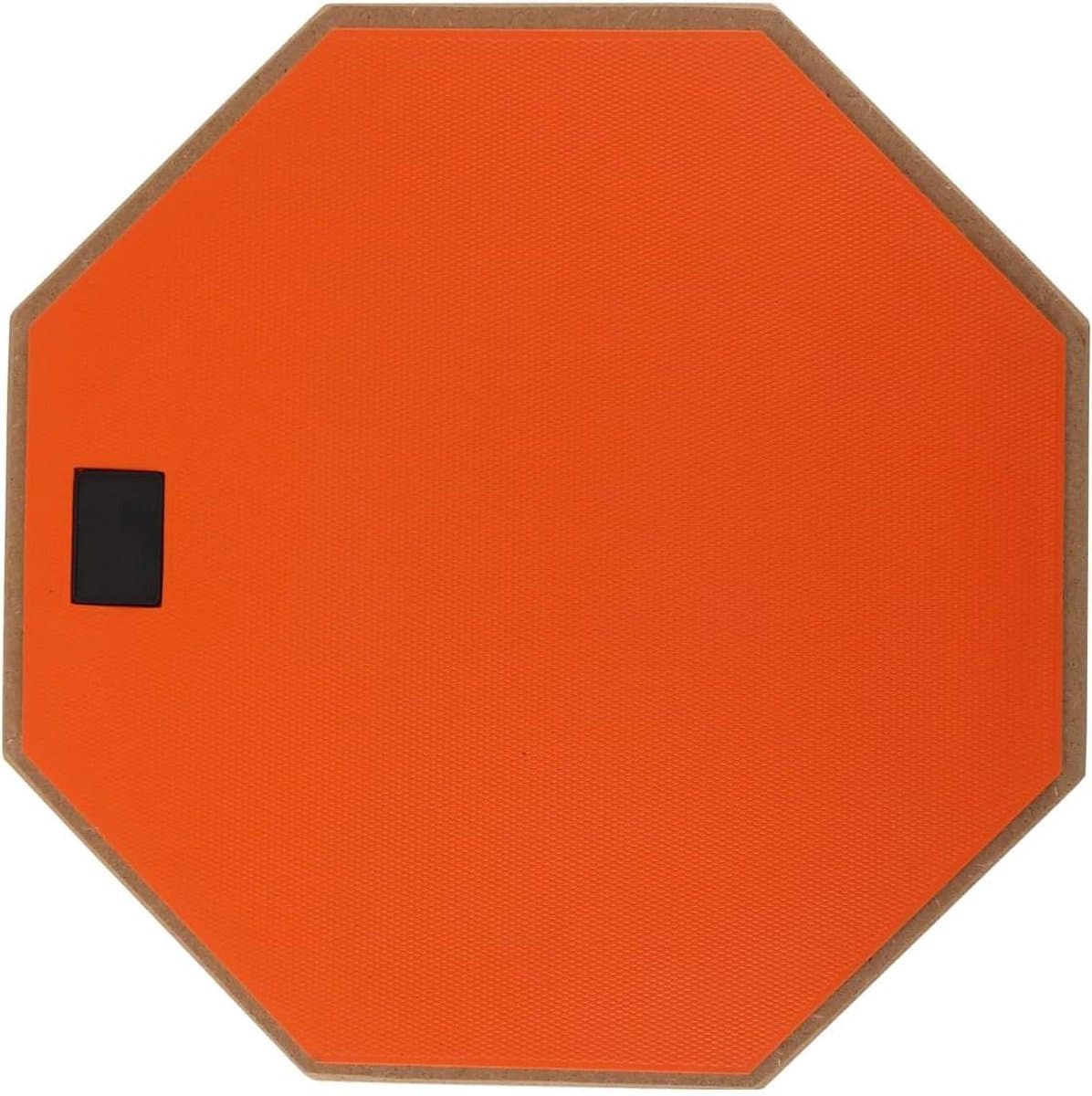 Drumpad - Oefenpad Trommel - Stil Drummen Oefenen - Geluidsreducerende Structuur - 30 cm - Zwart — afbeelding 1