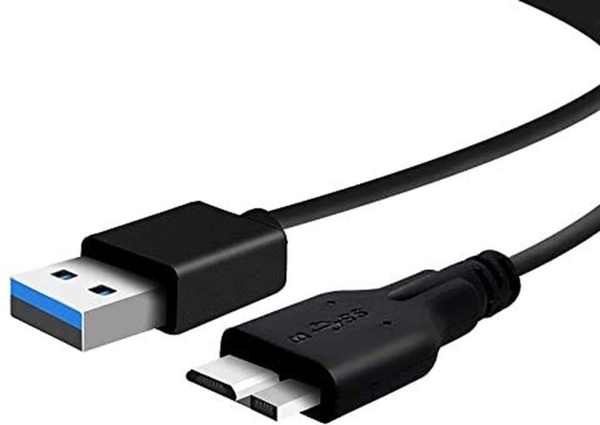 Allecto - USB B Kabel voor Seagate Game Drive en Maxtor M3 - USB 3.0 Hi-Speed — afbeelding 1