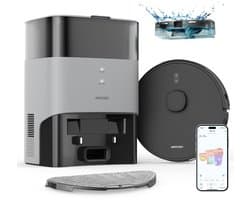 AIRROBO T20 – Robotstofzuiger - met droog zuigen, dweilfunctie en oplaadstation (60 dagen stofvrij) – App & spraakbediening – Voor haar van huisdieren & harde vloeren – 2 jaar garantie