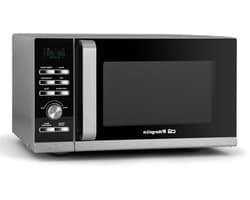 Magnetron met grill - Combimagnetron keuken - Snel maaltijden bereiden - 36 kookmenu's - 20 liter inhoud - Zilver