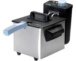 Elektrische friteuse 1,5 liter | 1000W met instelbare thermostaat en overheatingbeveiliging