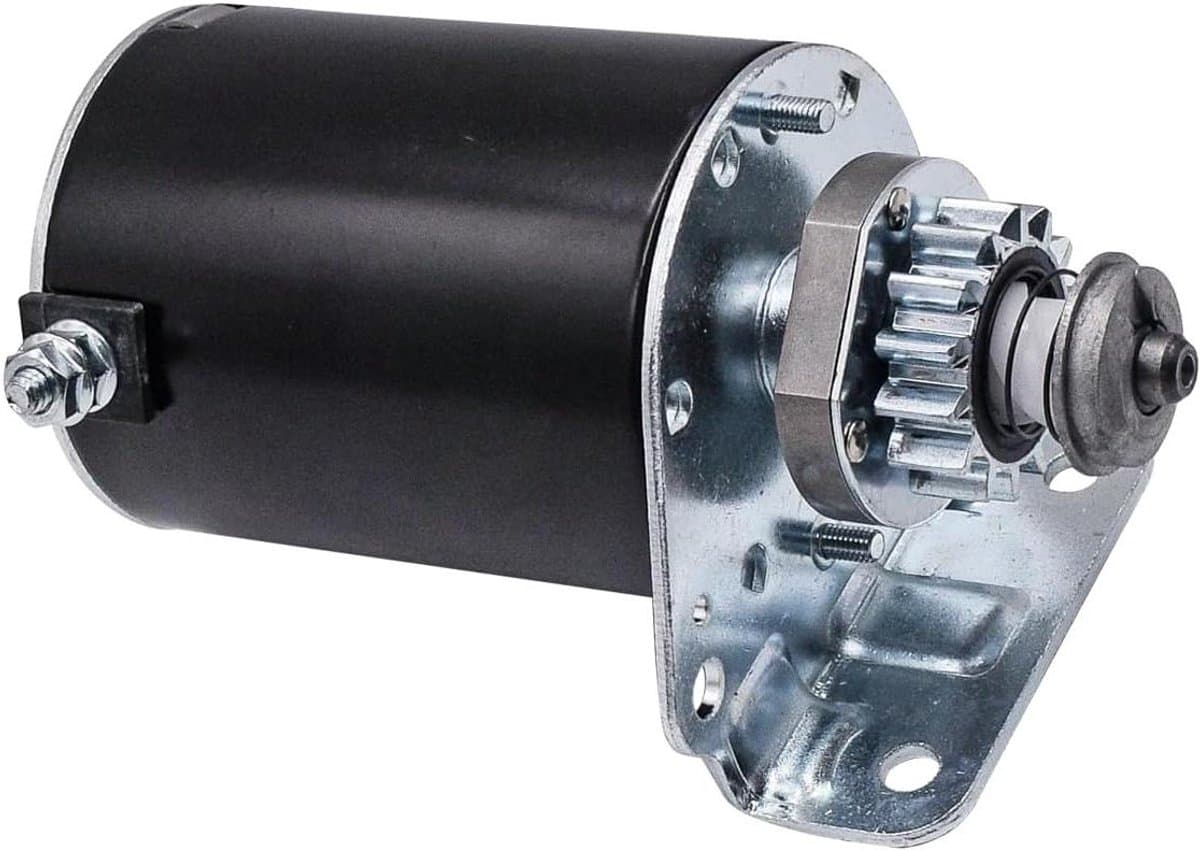 Startmotor Grasmaaier - Starter Motor - Motor Starten - 14 Tanden CCW - 12V - Metaal — afbeelding 1