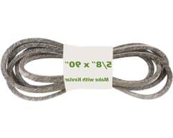 Maaier Dek Riem - Grasmaaier Riem - Maaien van gras - Kevlar versterkt - 5/8 x 90 inch - Zwart