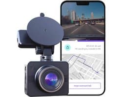 Dashcam Full HD - Autocamera Rijcamera - Verkeersincidenten Vastleggen - Compact Verbergbaar Ontwerp - 1080p - Zwart