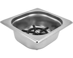 Glazenspoeler - Kopjesreiniger - Efficiënt Glazen Wassen - Automatisch Reinigingsproces - 17.6 cm Lengte - Roestvrij staal