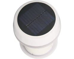 Dakafzuigventilator - Geruisloze Ventilatie - Zonne-energie - Zwart - Efficiënte Ventilator - Geschikt voor Campers Caravans Schepen