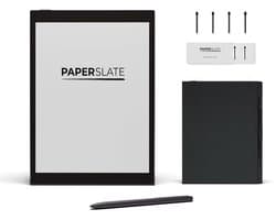 Paperslate Pack Pro Digitaal notitieboek + Grijze hoes + 4 Markeerpunten