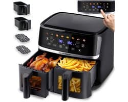 Berdsen BD-657 Serie - Heteluchtfriteuse - 10,2L - 1700W - Zwart
