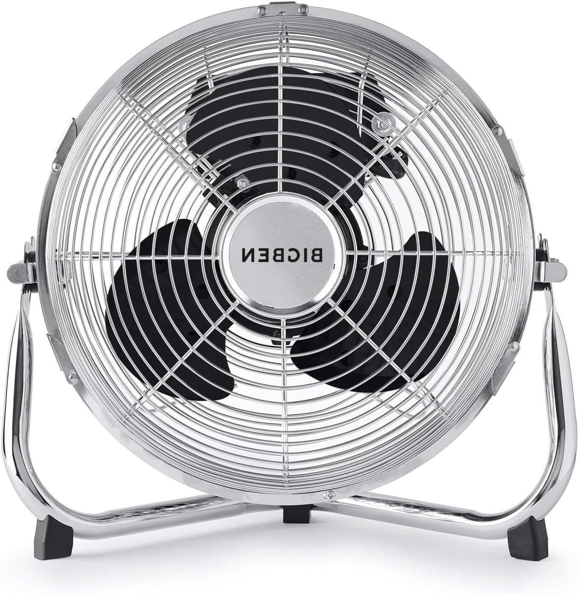 Tafelventilator - Ventilator Bureau - Ruimte Koelen - Volledig Metalen - 30 cm - Wit — afbeelding 1