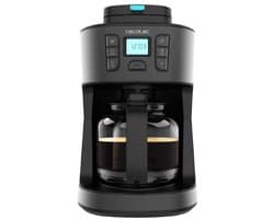 Cecotec Tropfkaffeemaschine Coffee 66 Grind & Drop. 1086 W, Klingenmühle, bis zu 12 Tassen, Extremearoma-Technologie, Digitale Tropfkaffeemaschine, aus Edelstahl, mit automatischer Abschaltung