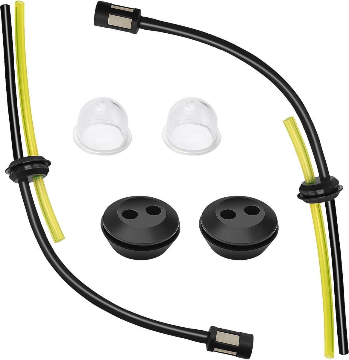 Universele Grasmaaier Brandstofslang Set - 2 Stuks, Voor Trimmers en Maaier — afbeelding 1