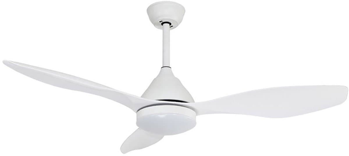 CristalRecord - Plafondventilator Stel Ø 120 cm wit — afbeelding 1